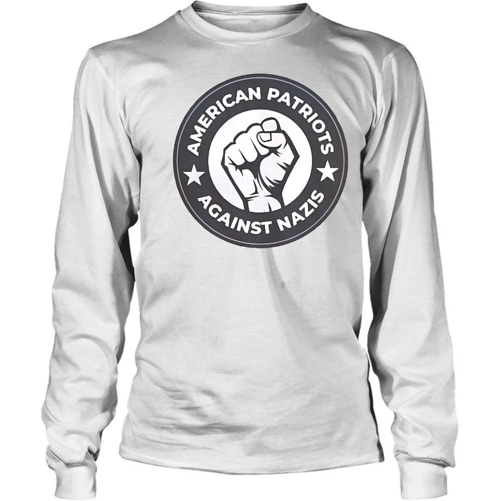 American Patriots Against Nazis T-Shirt Long Sleeved