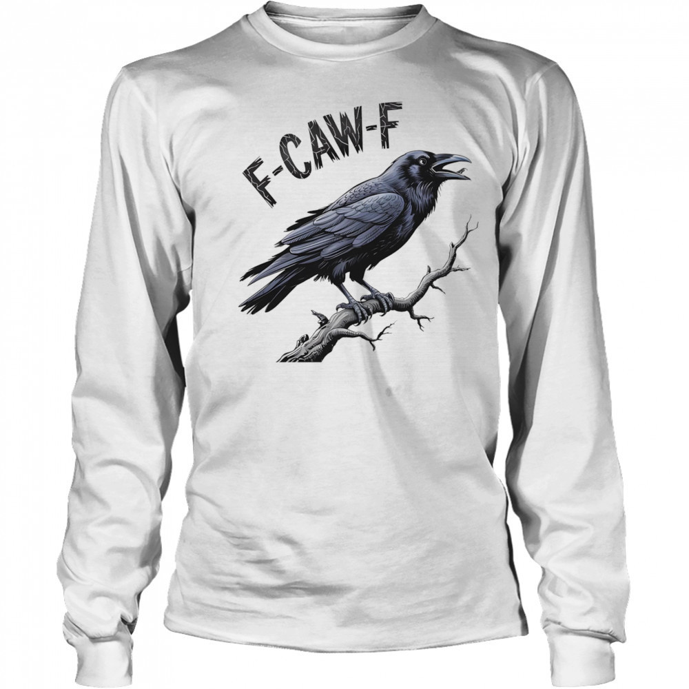 Black Crow F-Caw-F shirt Long Sleeved