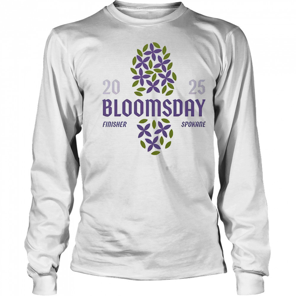 Bloomsday 2025 Finisher Spokane shirt Long Sleeved