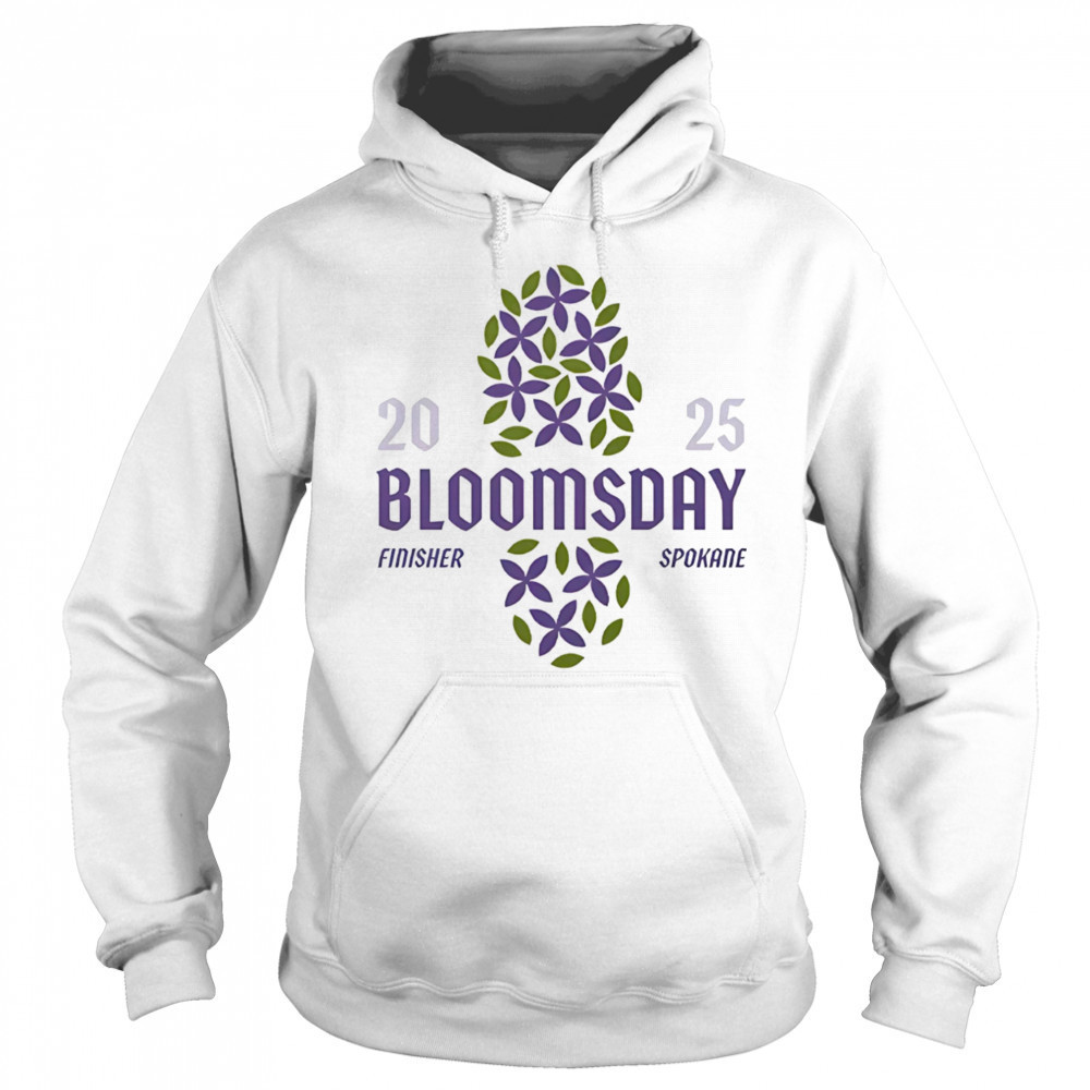 Bloomsday 2025 Finisher Spokane shirt Hoodie