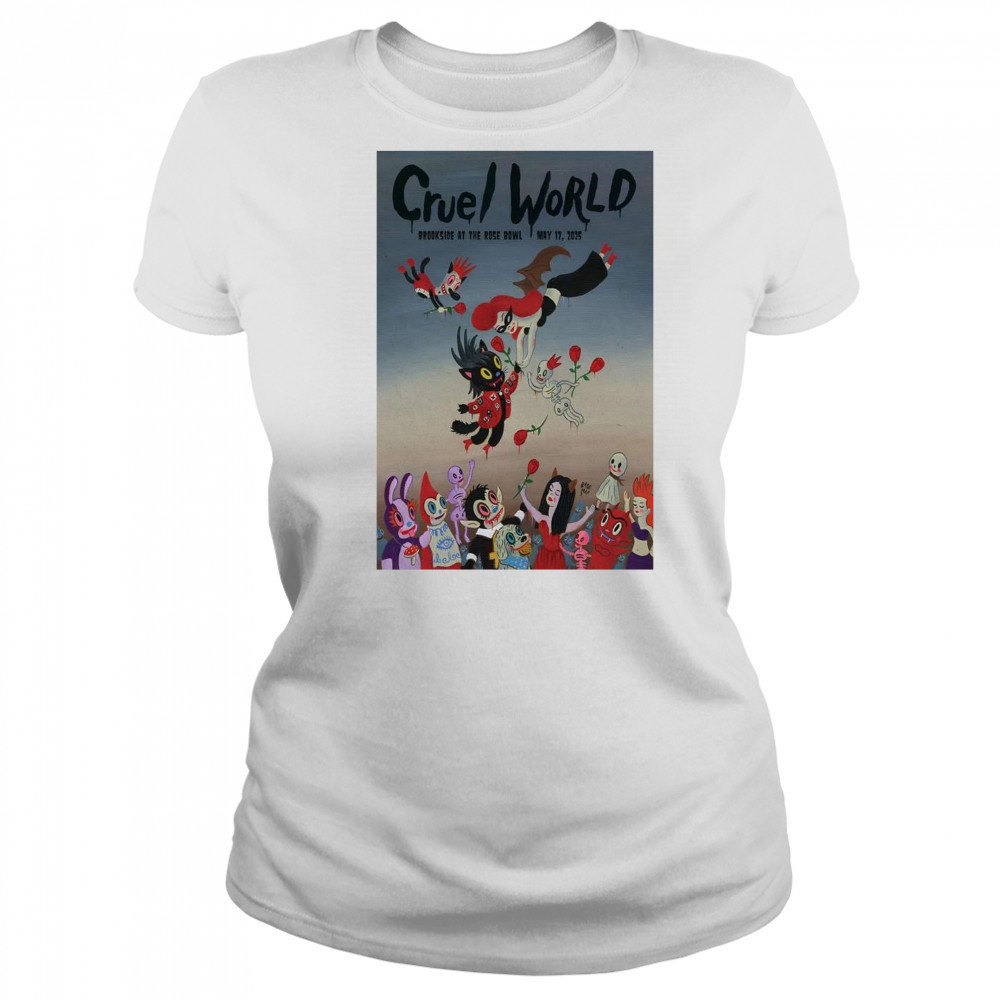 Cruel World Brookside Golf Course, Pasadena, CA May 17 2025 Tour t-shirt Women's T-shirt