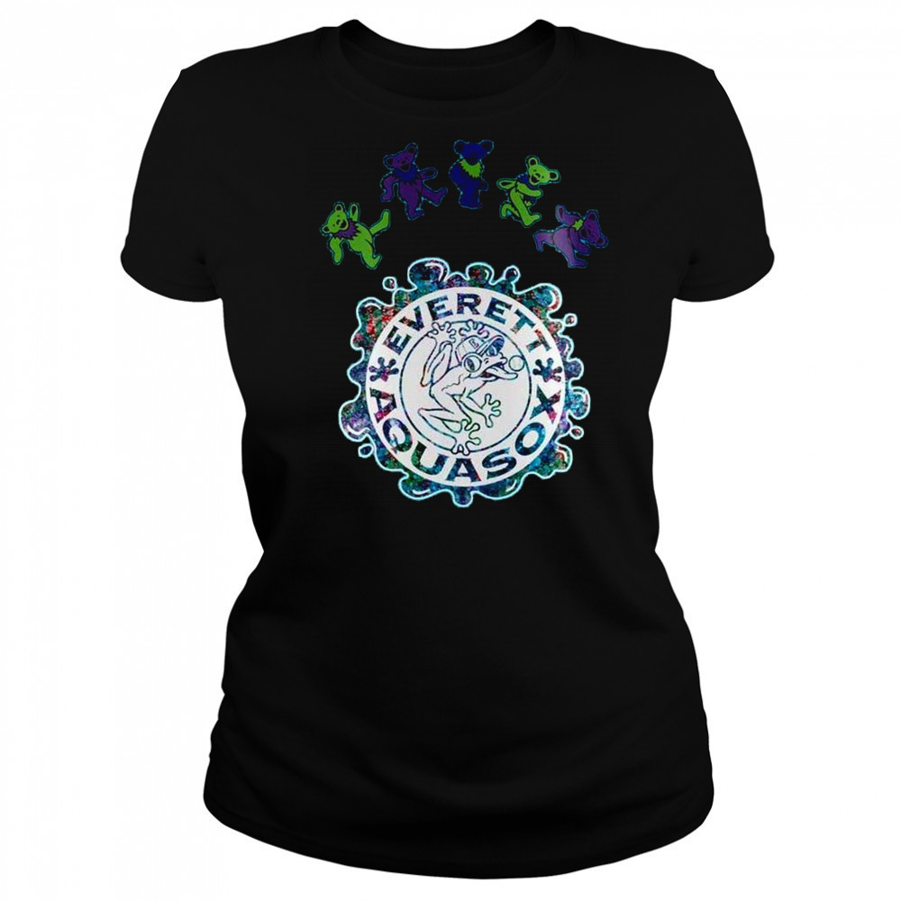 Everett AquaSox Grateful Dead 60th Anniversary 2025 Baseball Shirt Women's T-shirt