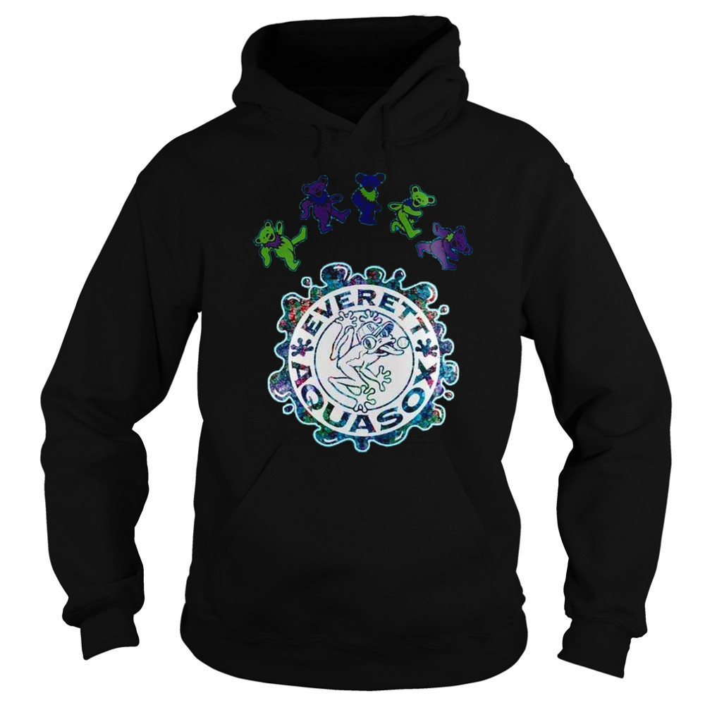 Everett AquaSox Grateful Dead 60th Anniversary 2025 Baseball Shirt Hoodie
