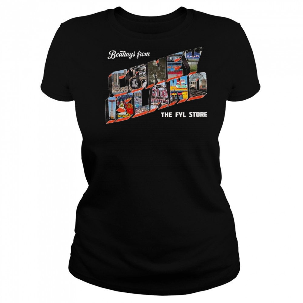 Fylbrand Greetings From Coney Island Shirt Women's T-shirt