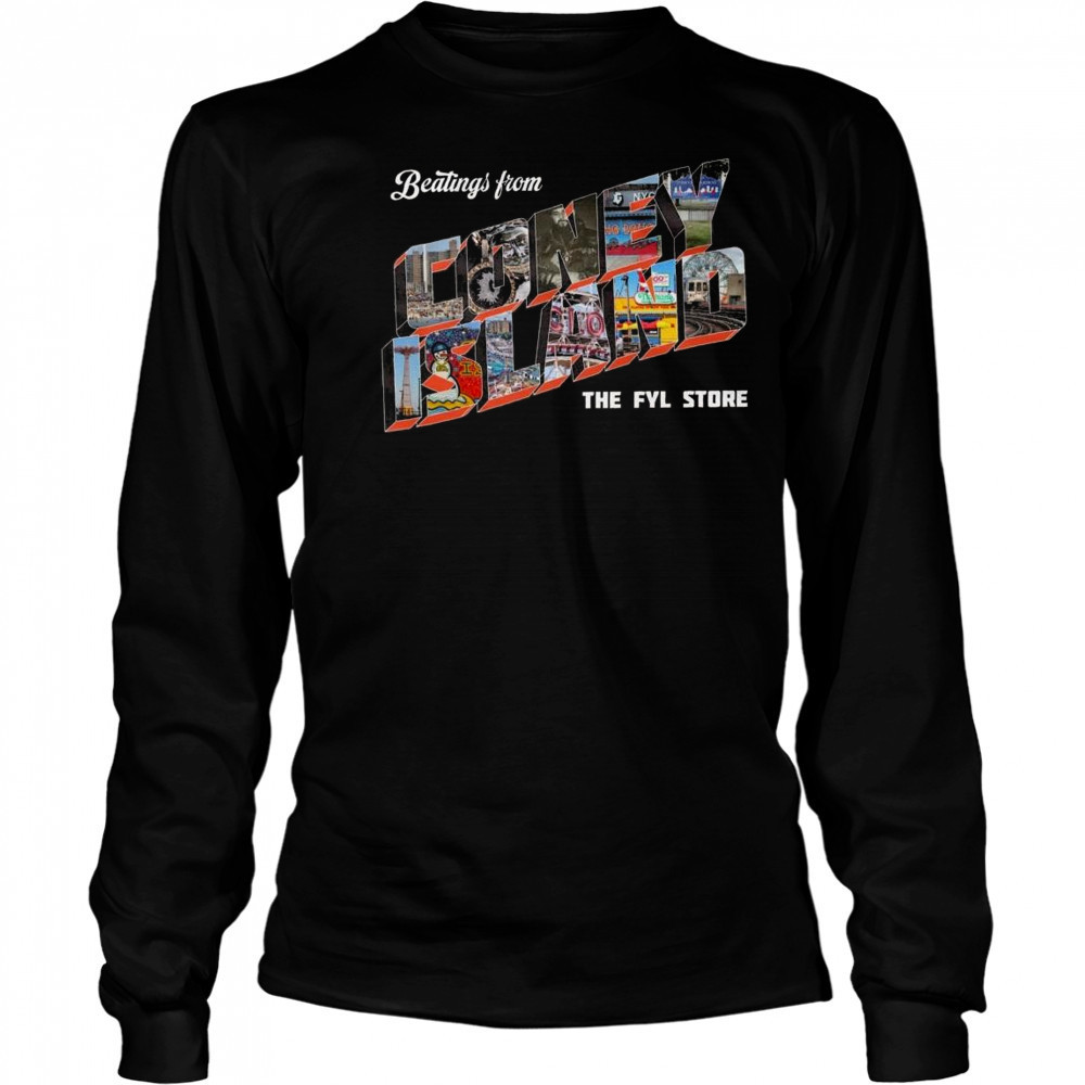 Fylbrand Greetings From Coney Island Shirt Long Sleeved