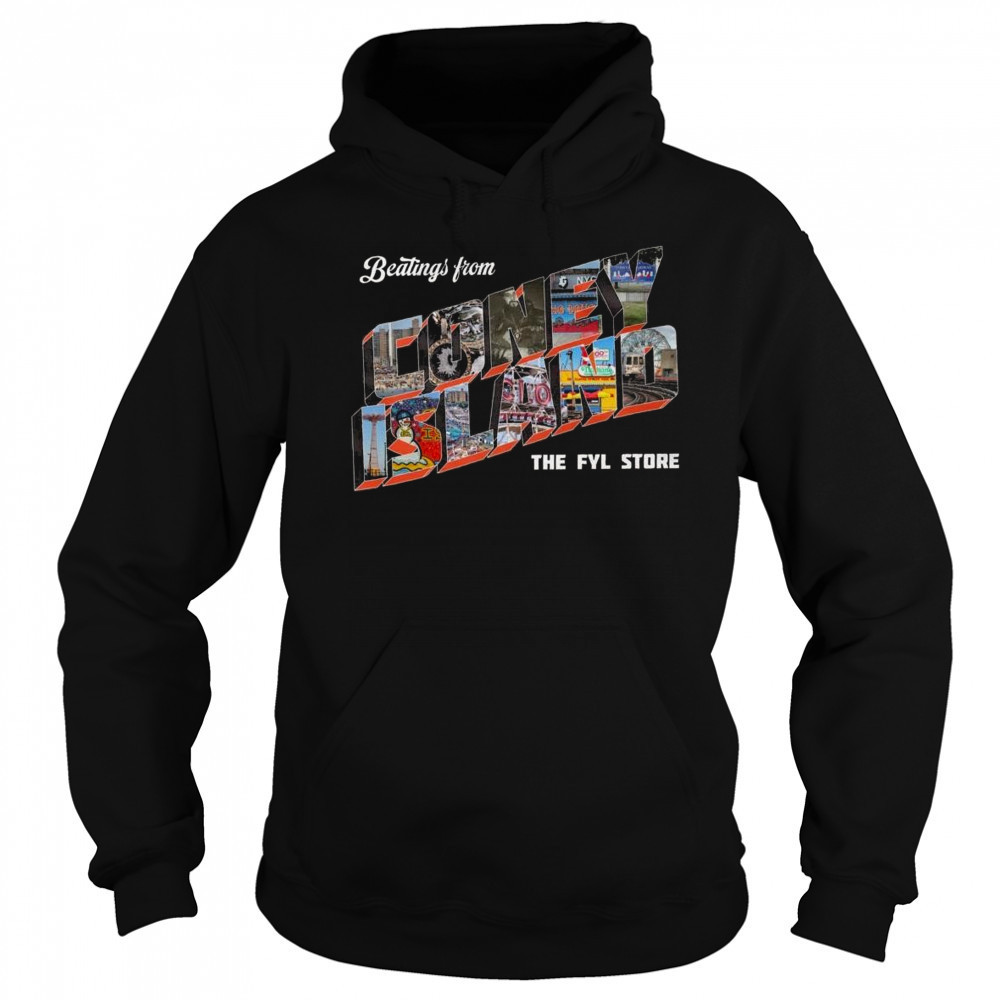 Fylbrand Greetings From Coney Island Shirt Hoodie