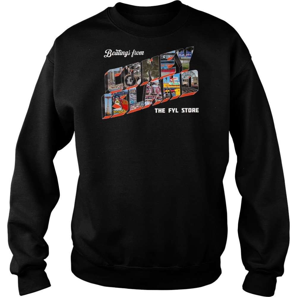Fylbrand Greetings From Coney Island Shirt Sweatshirt