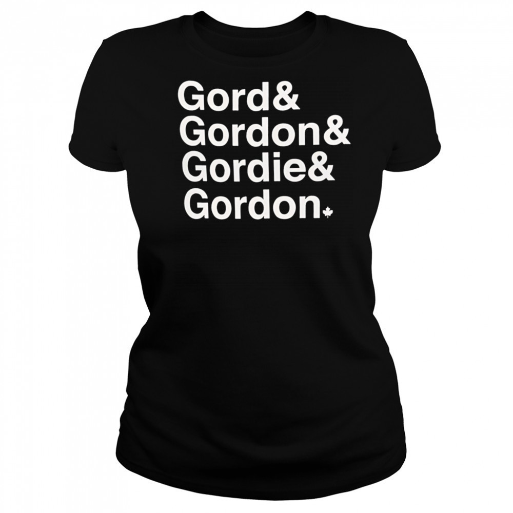 Gord Gordon Gordie Gordon shirt Women's T-shirt