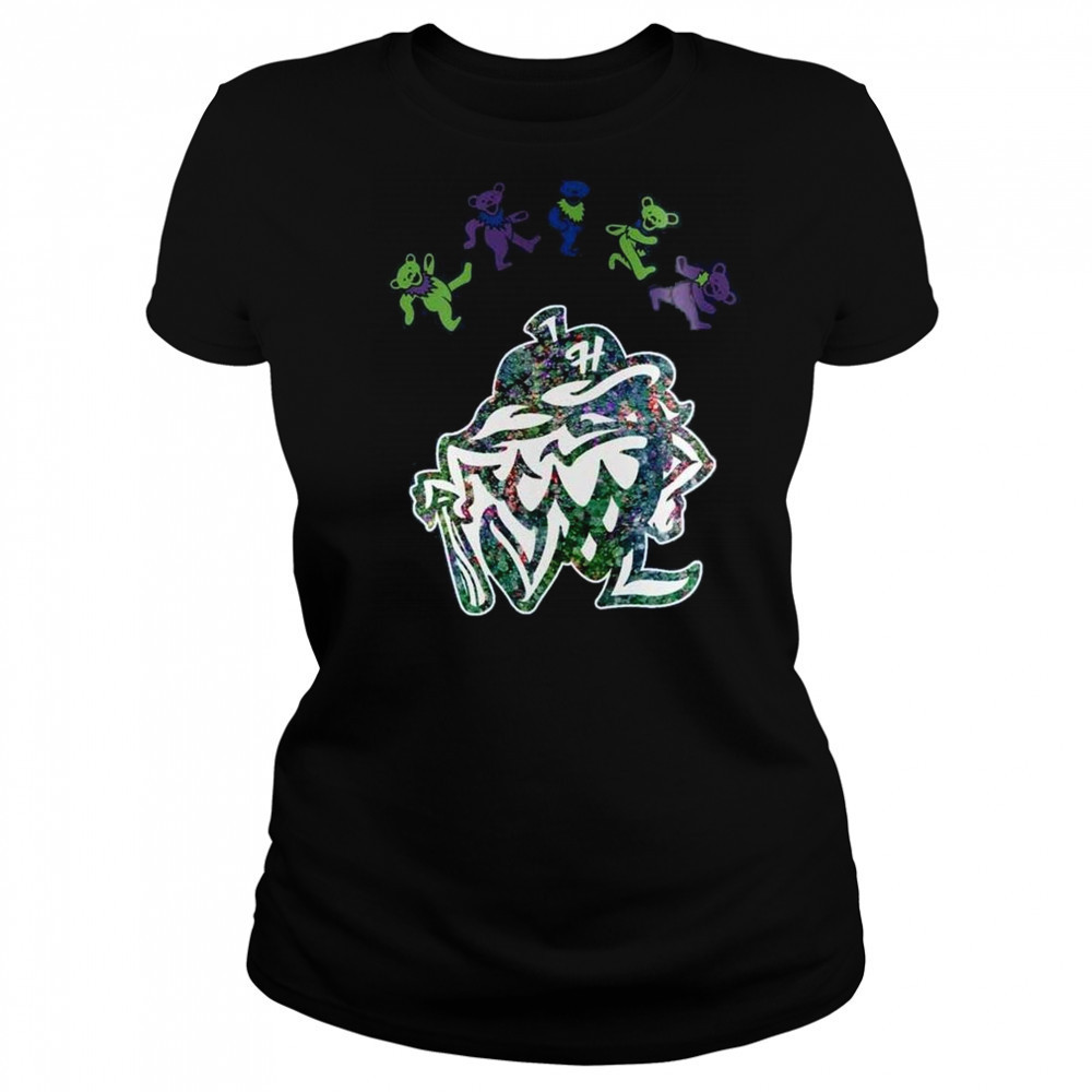 Hillsboro Hops Grateful Dead 60th Anniversary 2025 Baseball Shirt Women's T-shirt