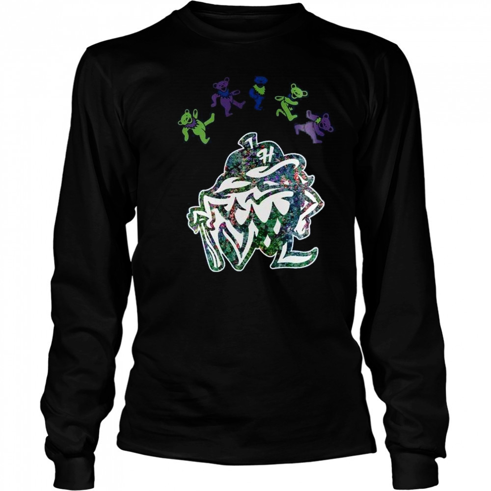 Hillsboro Hops Grateful Dead 60th Anniversary 2025 Baseball Shirt Long Sleeved