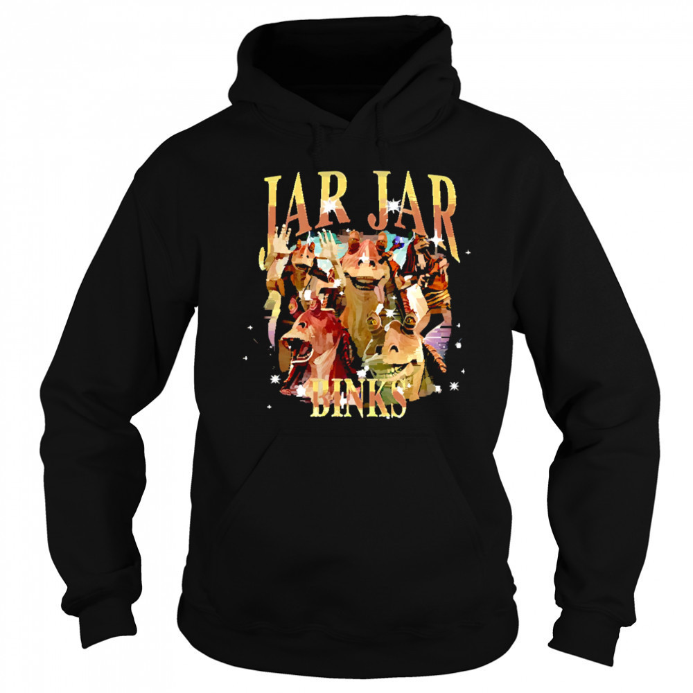 Jar Jar Binks graphic shirt Hoodie