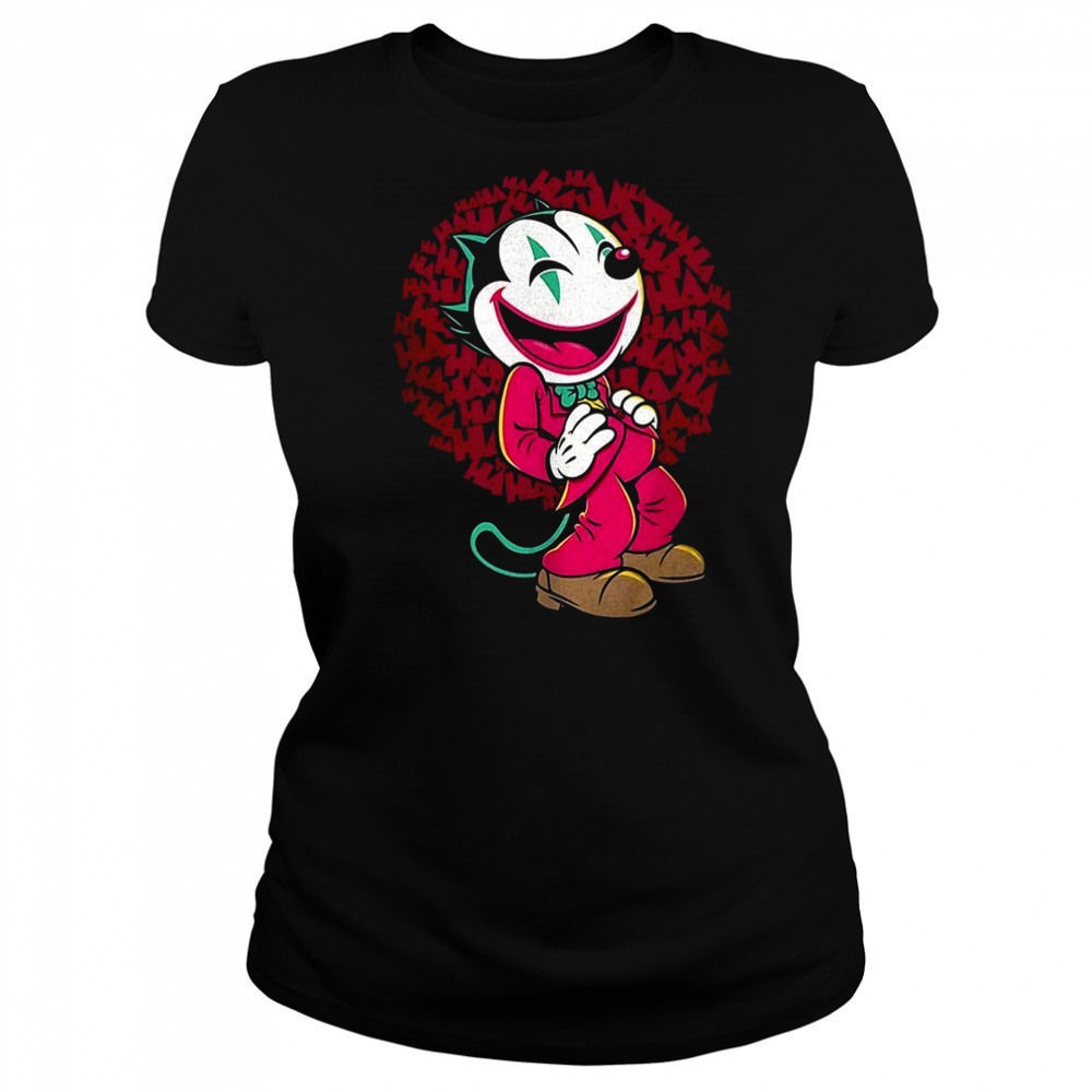 Joker X Felix the Cat The Kitty Joke shirt Women's T-shirt