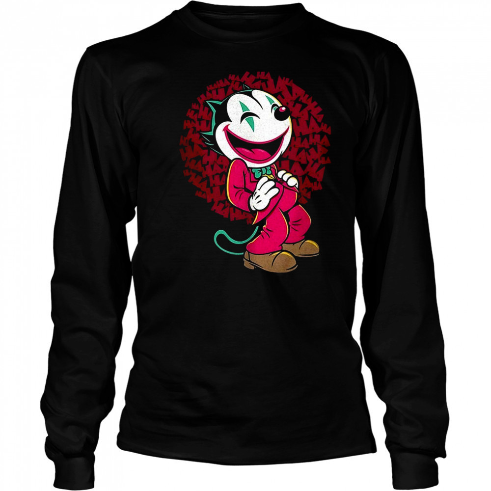 Joker X Felix the Cat The Kitty Joke shirt Long Sleeved
