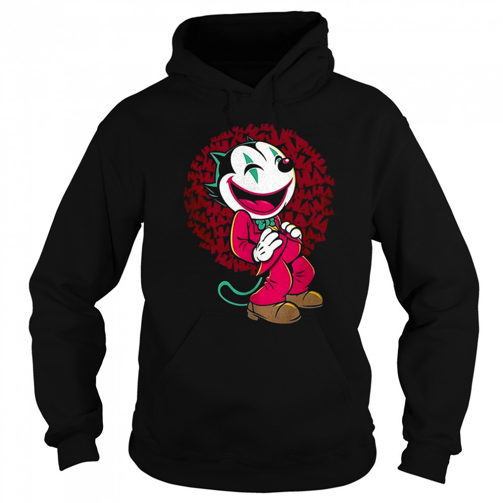 Joker X Felix the Cat The Kitty Joke shirt Hoodie