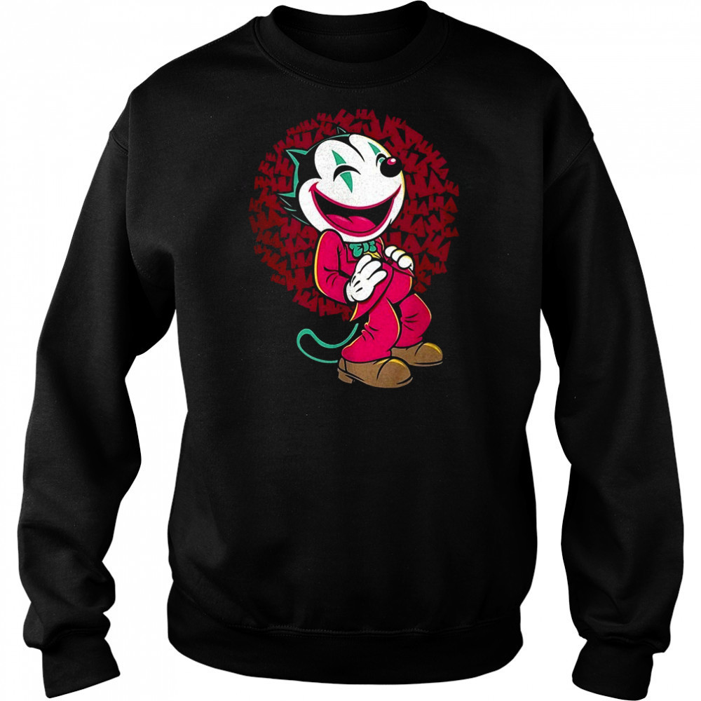 Joker X Felix the Cat The Kitty Joke shirt Sweatshirt