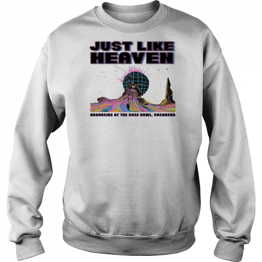 Just Like Heaven Disco Moon 2025 Lineup Brookside At The Rose Bowl Pasadena t-shirt Sweatshirt