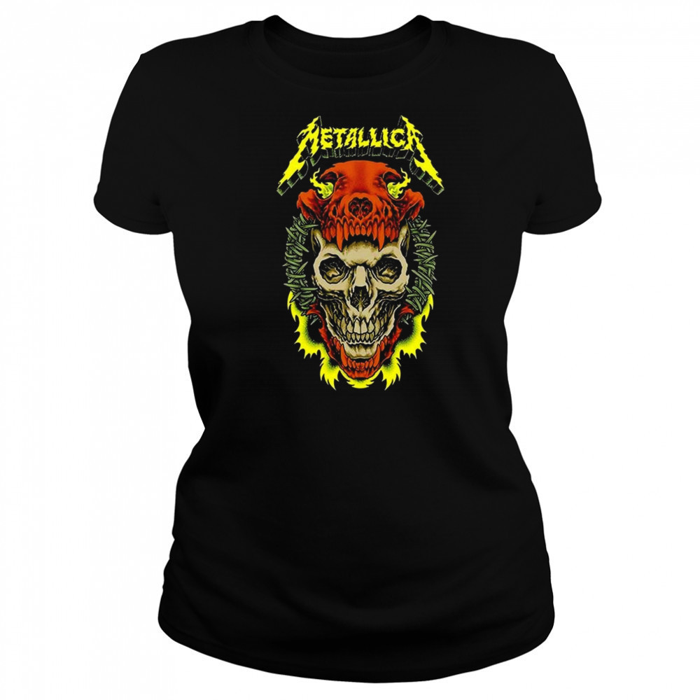 Metallica M72 Virginia Tech Pop Up At Lane Stadium In Blacksburg Virginia United States On May 7 2025 Shirt Women's T-shirt