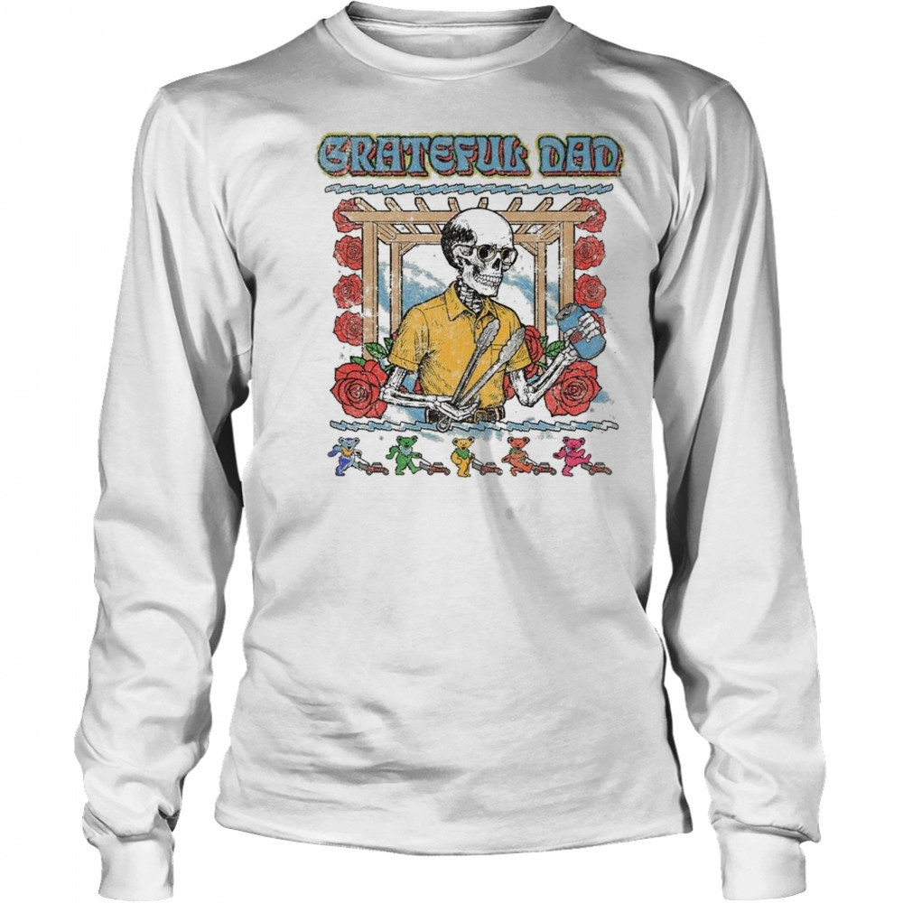 Middle Class Fancy Grateful Dad Shirt Long Sleeved
