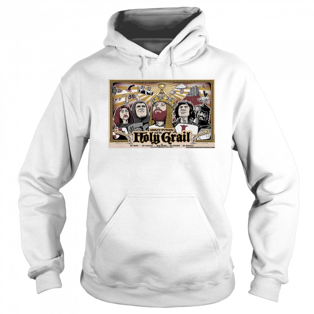 Monty Python & the Holy Grail Poster Sir Robin 2025 Sir Lancelot Shirt Hoodie
