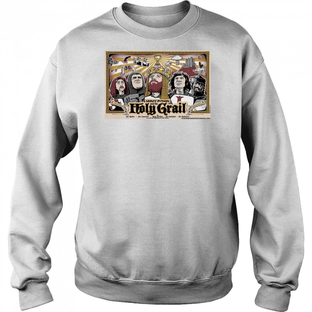 Monty Python & the Holy Grail Poster Sir Robin 2025 Sir Lancelot Shirt Sweatshirt