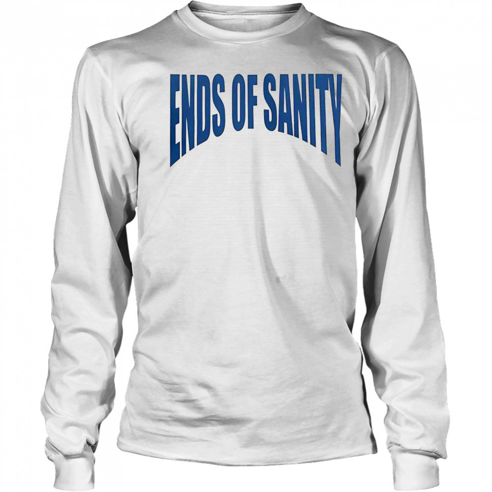 Nice Ends Of Sanity Logo T-Shirt Long Sleeved
