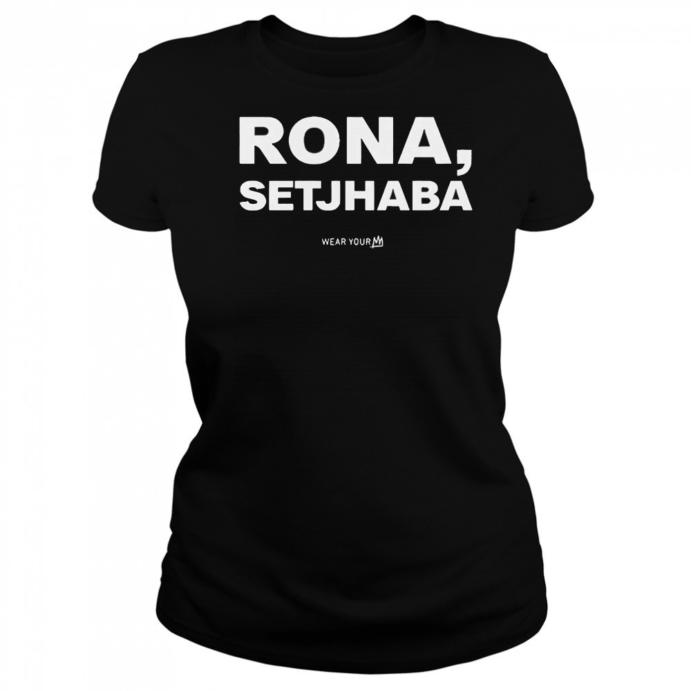 Official Rona Setjhaba Wear Your T-Shirt Women's T-shirt