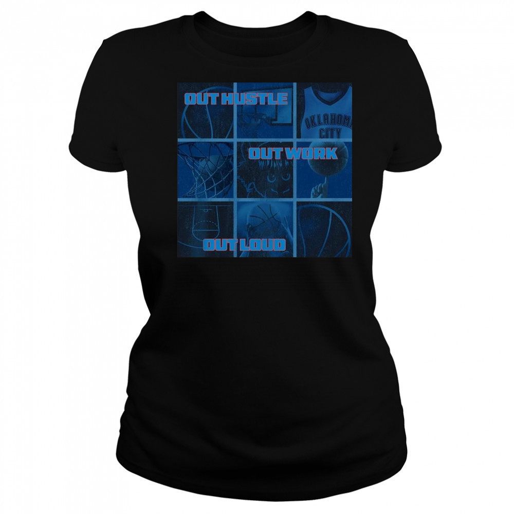 OKC Thunder 2025 Playoff Grid Shirt Women's T-shirt