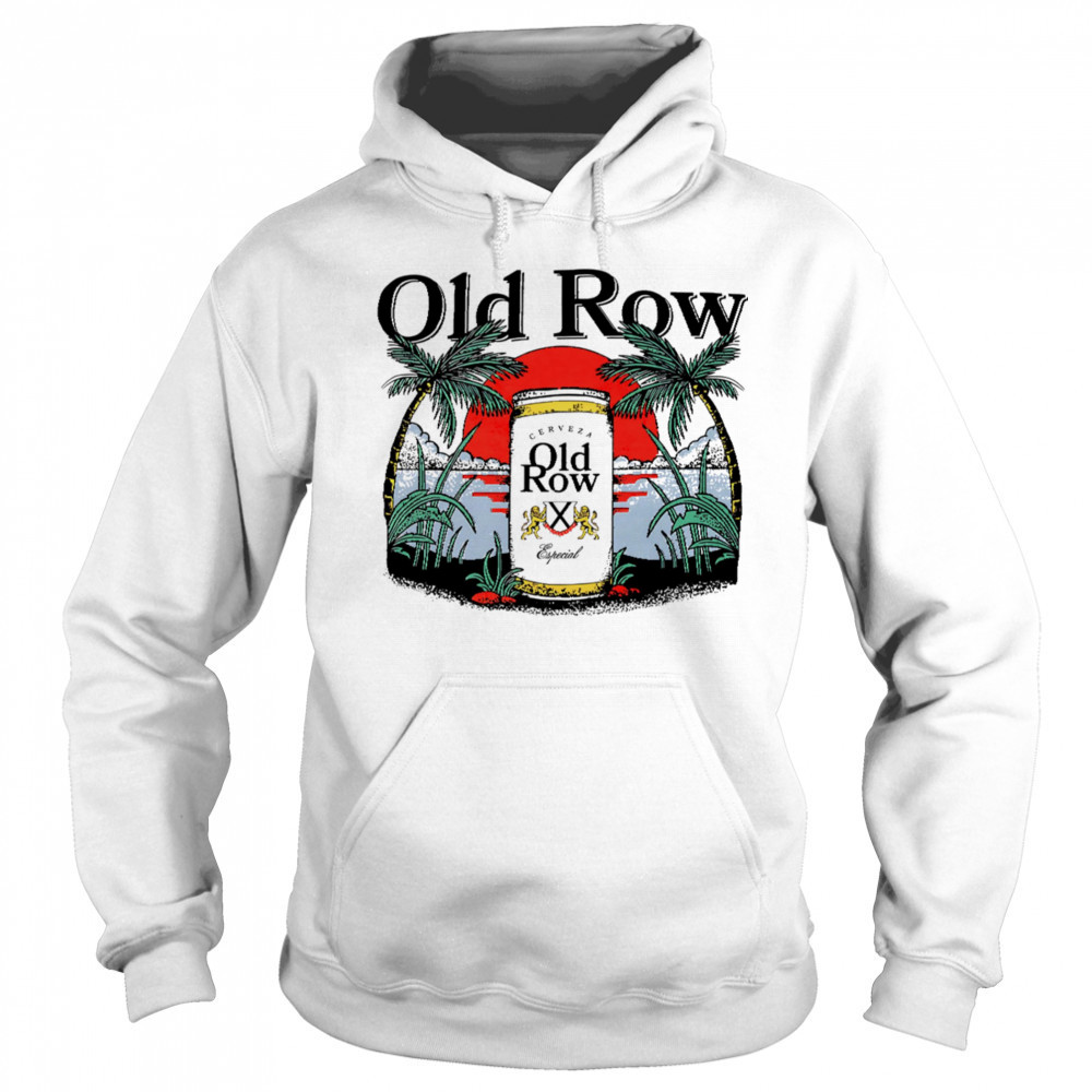 Old Row The Beach Cerveza shirt Hoodie
