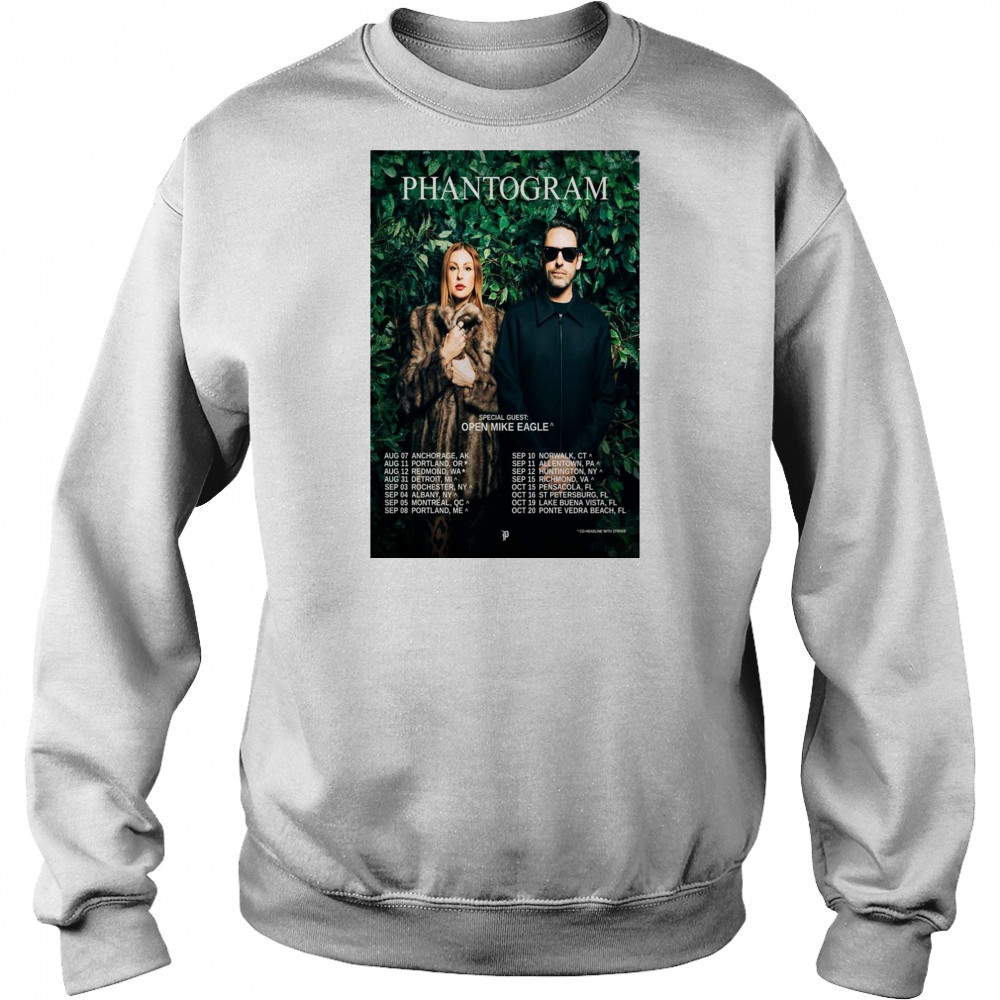 Phantogram Special Guest Open Mike Eagle Tour August September October 2025 t-shirt Sweatshirt