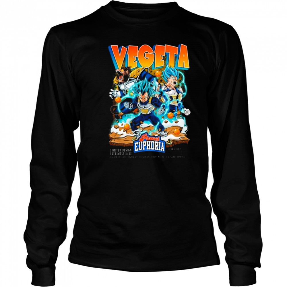 Planet Euphoria Vegeta Shirt Long Sleeved