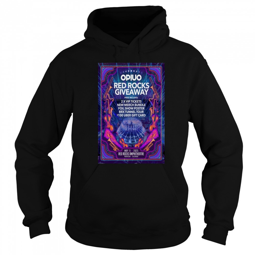 Red Rocks Amphitheatre At May 11 2025 Shirt Hoodie