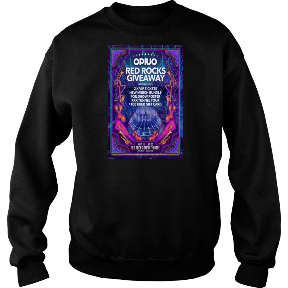 Red Rocks Amphitheatre At May 11 2025 Shirt Sweatshirt