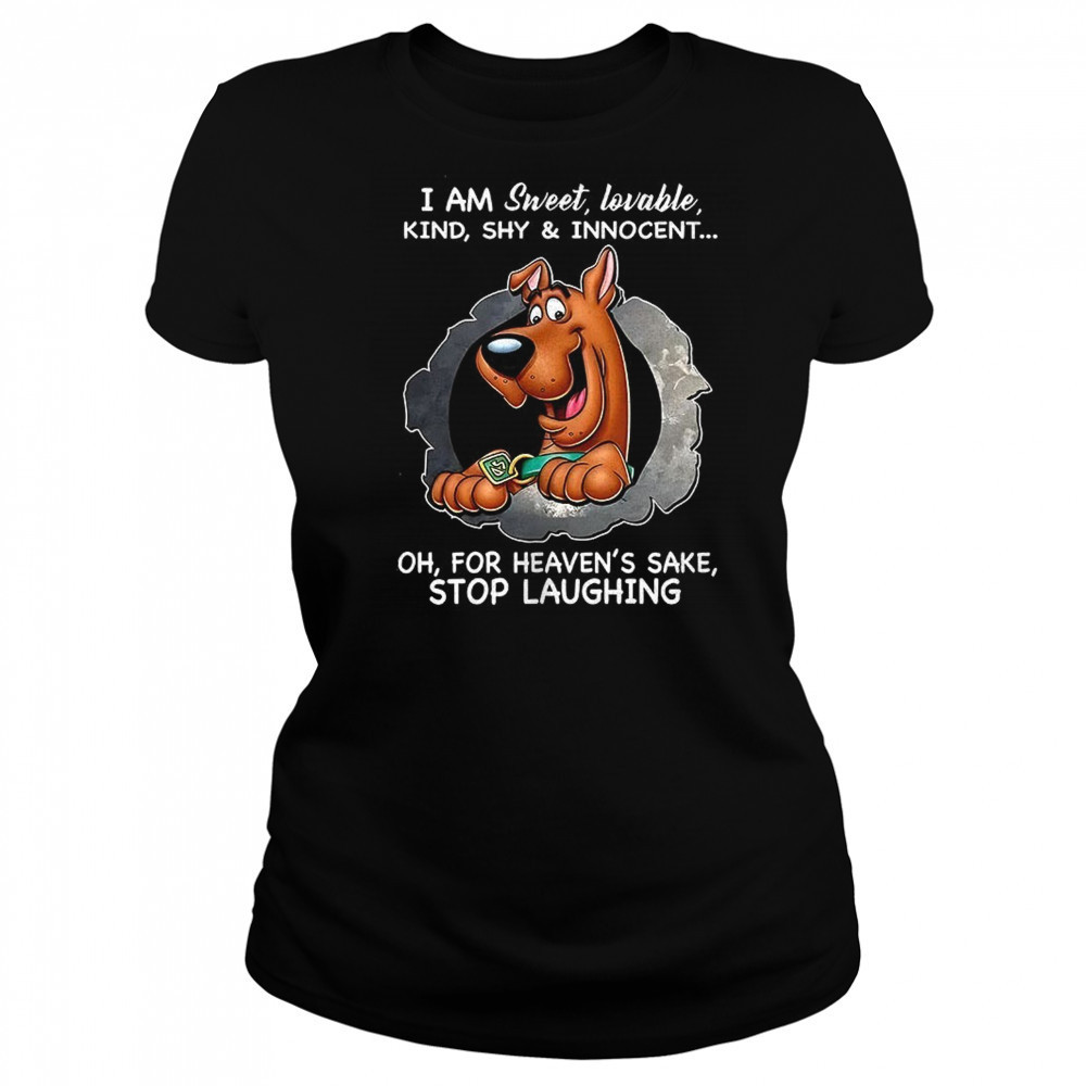 Scooby Doo I am sweet lovable kind shy and innocent shirt Women's T-shirt
