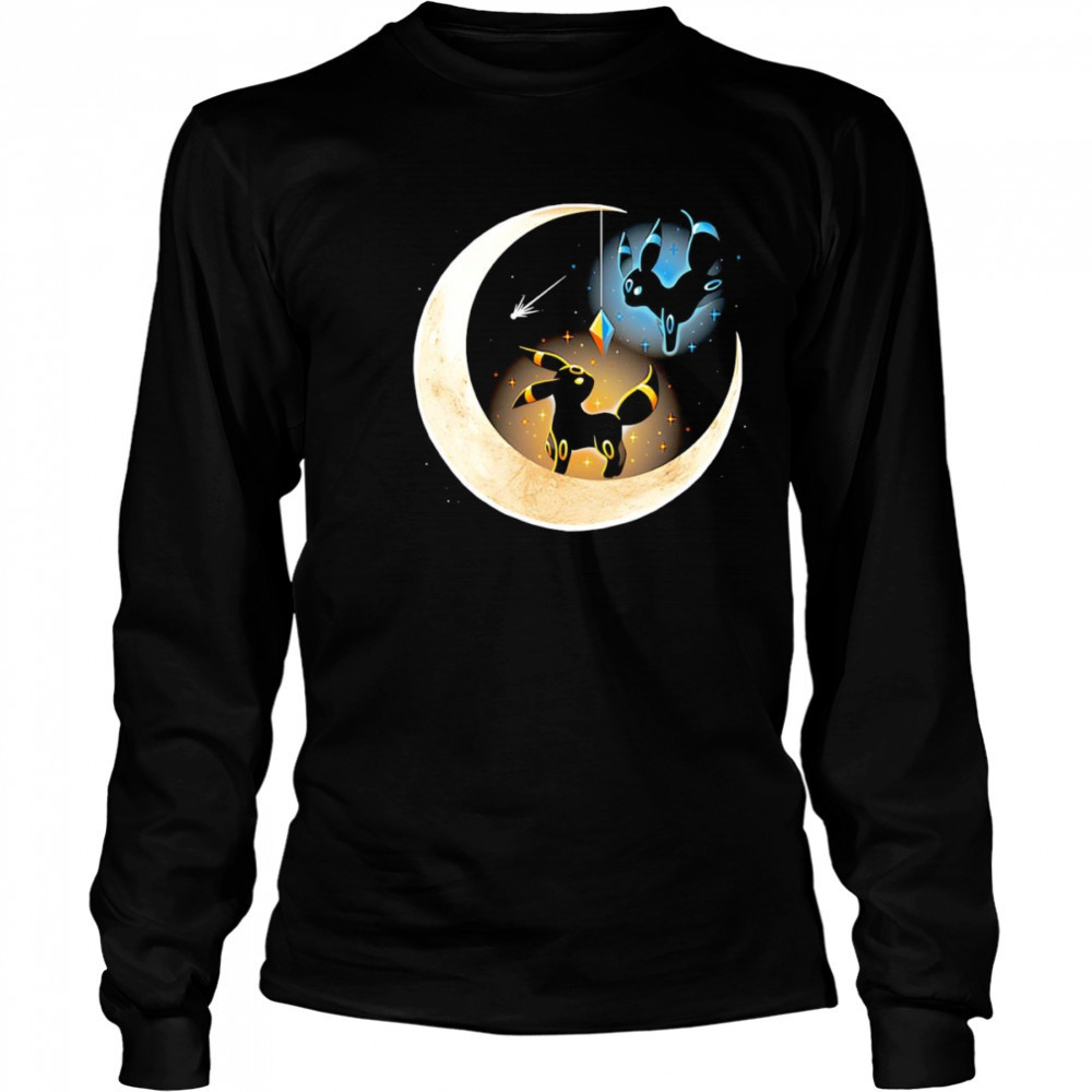 Shiny Dark Moon shirt Long Sleeved