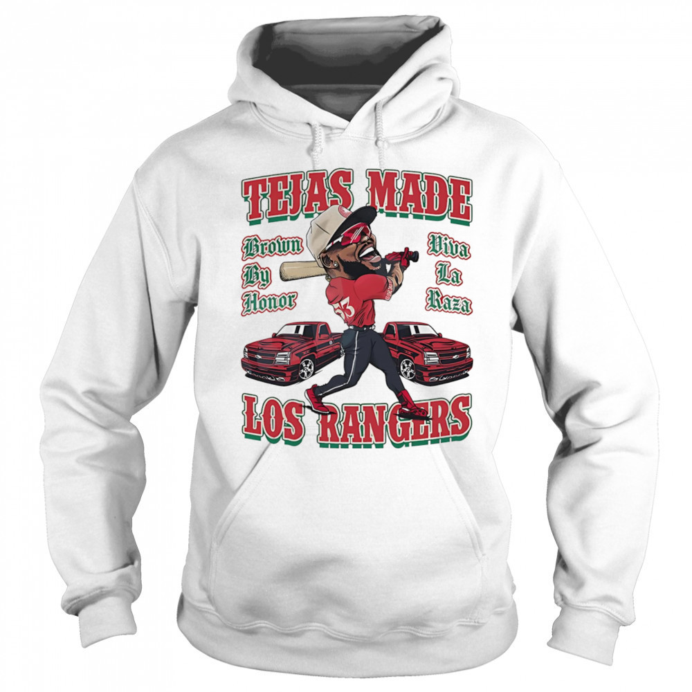 Tejas made Los Rangers shirt Hoodie