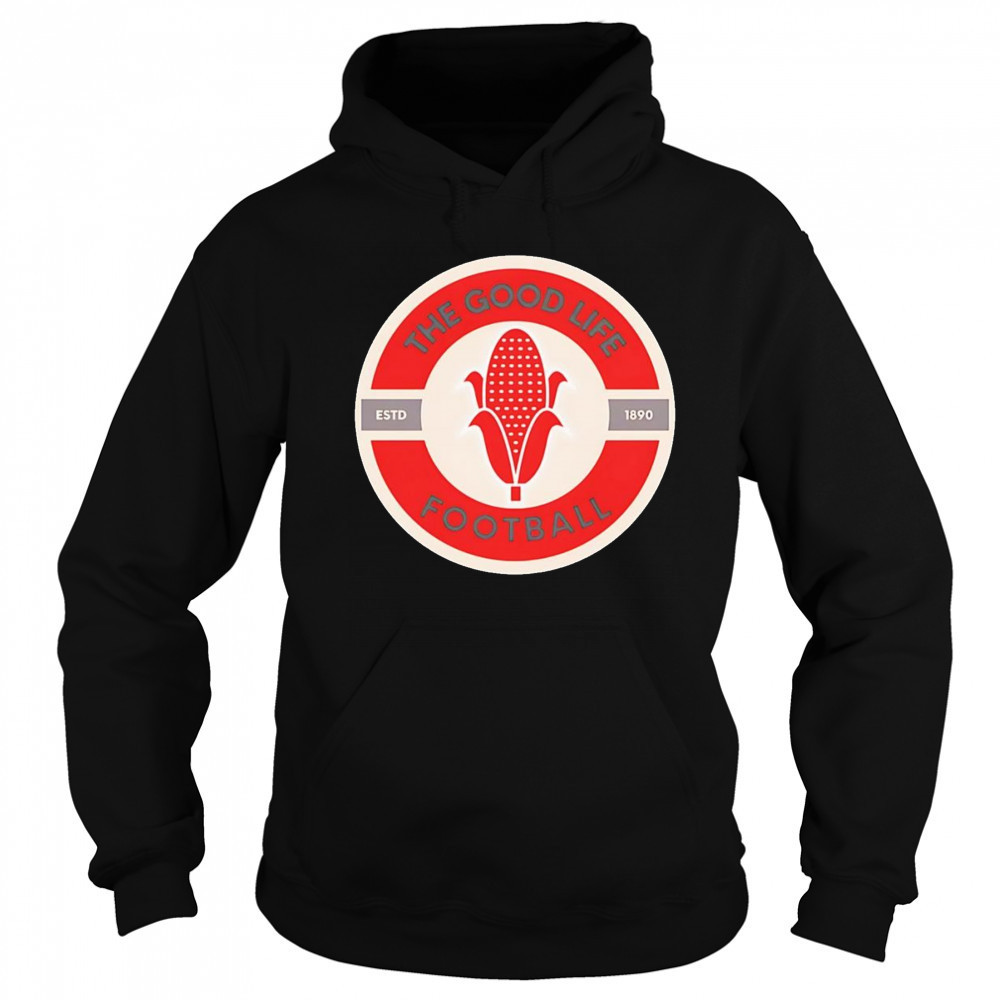The good life football shirt Hoodie