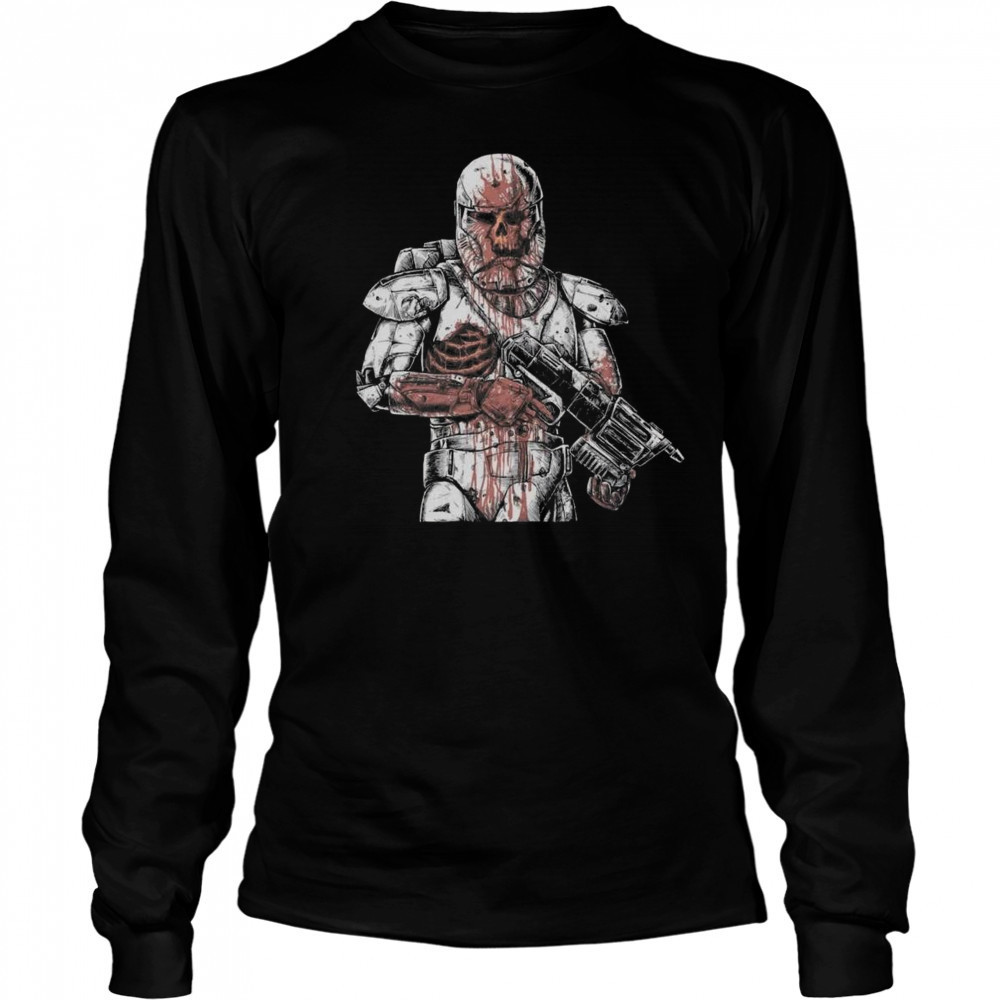 Threat Llama Bloodied RC Shirt Long Sleeved