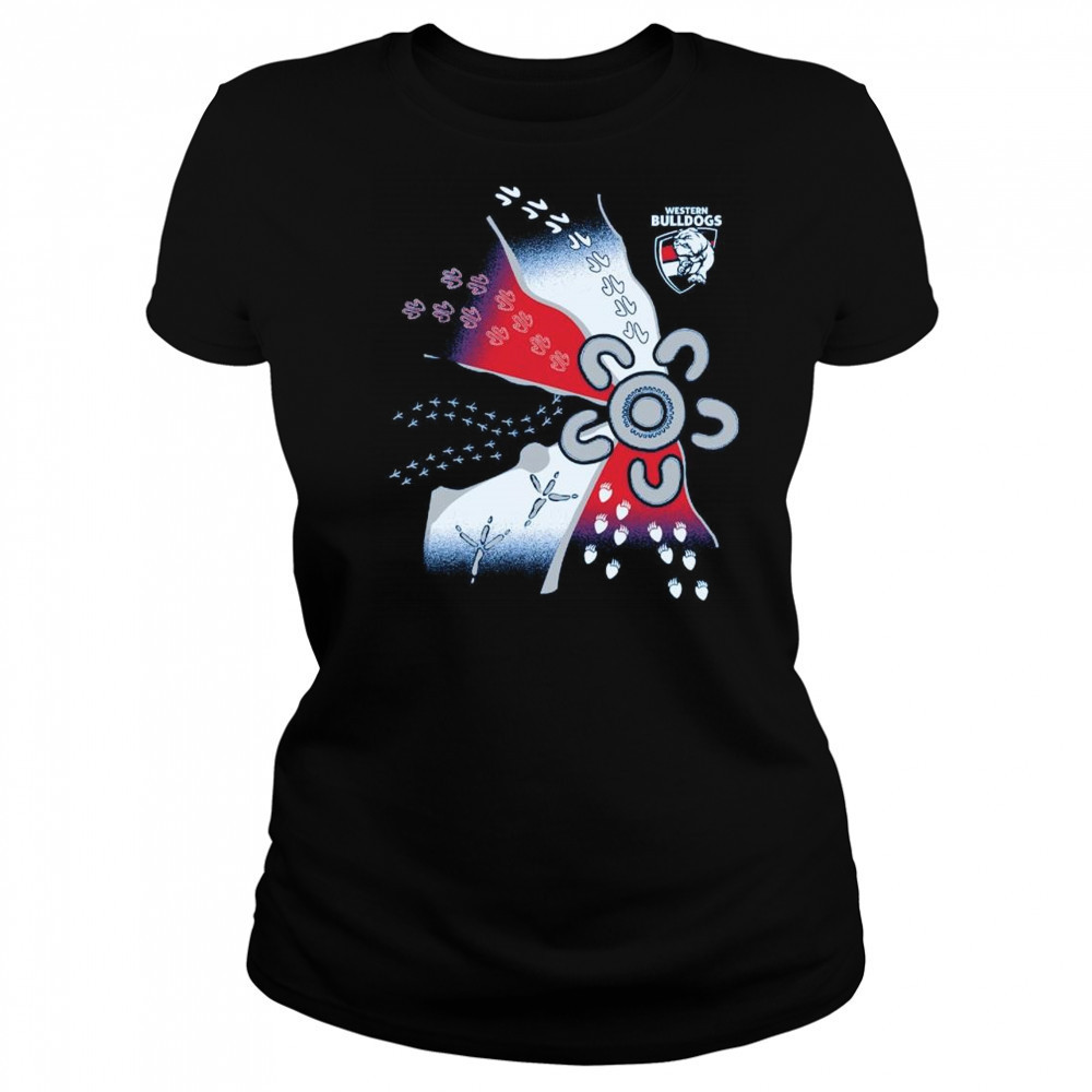 Western Bulldogs 2025 First Nations Adult Shirt Women's T-shirt