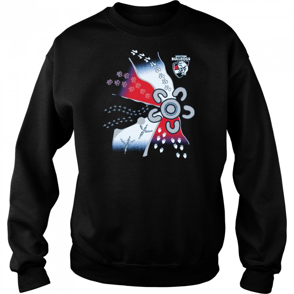 Western Bulldogs 2025 First Nations Adult Shirt Sweatshirt