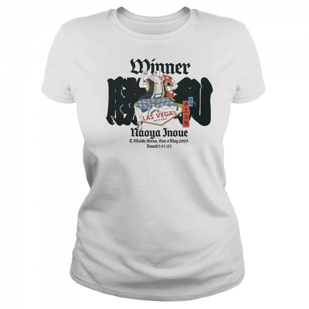 Winner Naoya Inoue T-Mobile Arena Sunday 4 May 2025 Las Vegas Nevada t-shirt Women's T-shirt