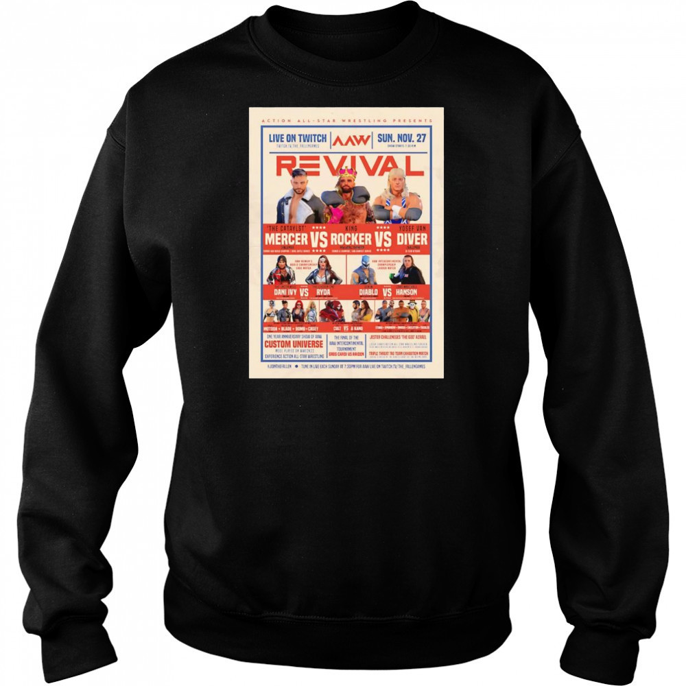 AAW Revival poster shirt Sweatshirt