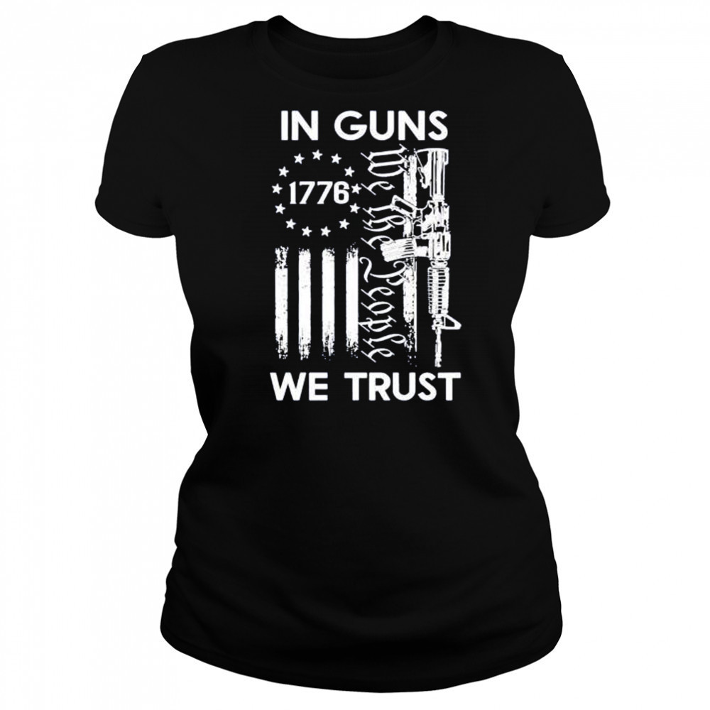 America 1776 in guns we trust shirt Women's T-shirt