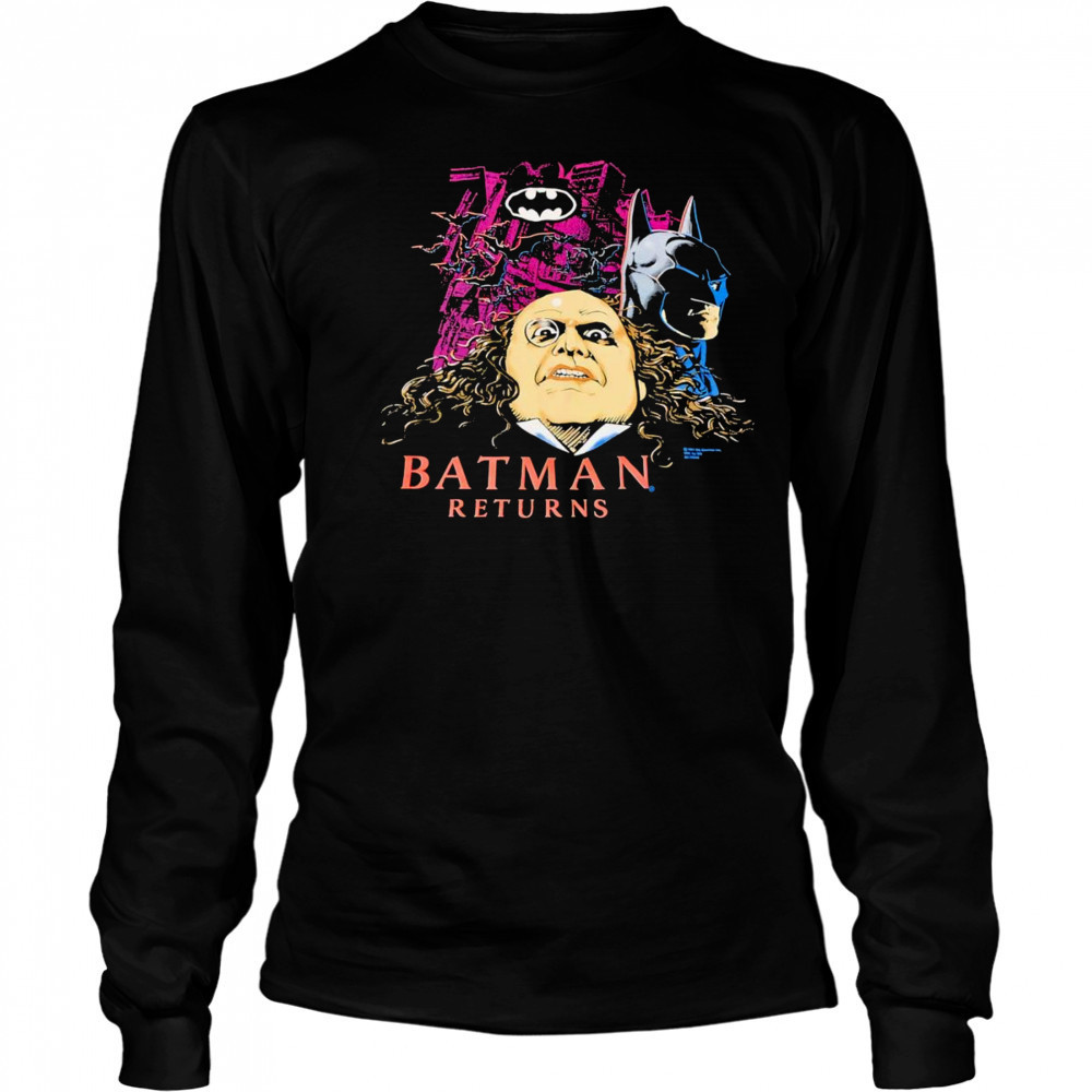Batman Returns Batman The Penguin graphic shirt Long Sleeved