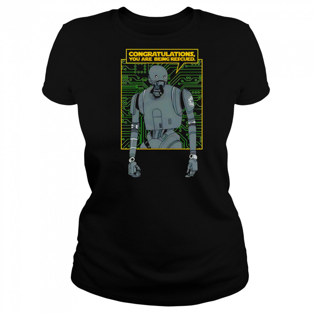 Congratulations you are being Rescued shirt Women's T-shirt