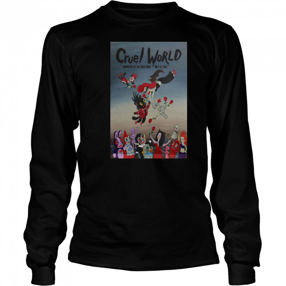 Cruel World Brookside Golf Course Pasadena CA May 17 2025 Tour Shirt Long Sleeved