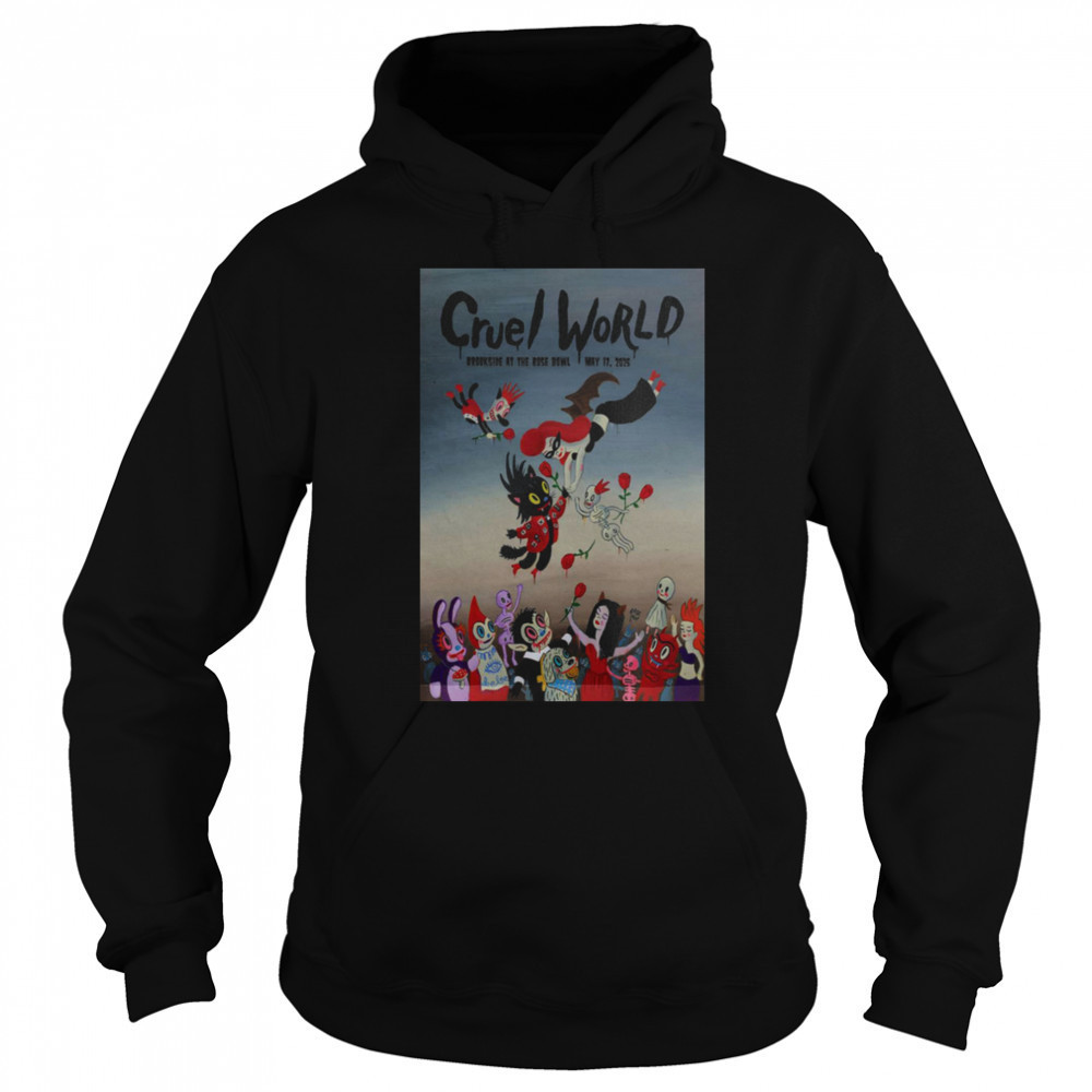 Cruel World Brookside Golf Course Pasadena CA May 17 2025 Tour Shirt Hoodie