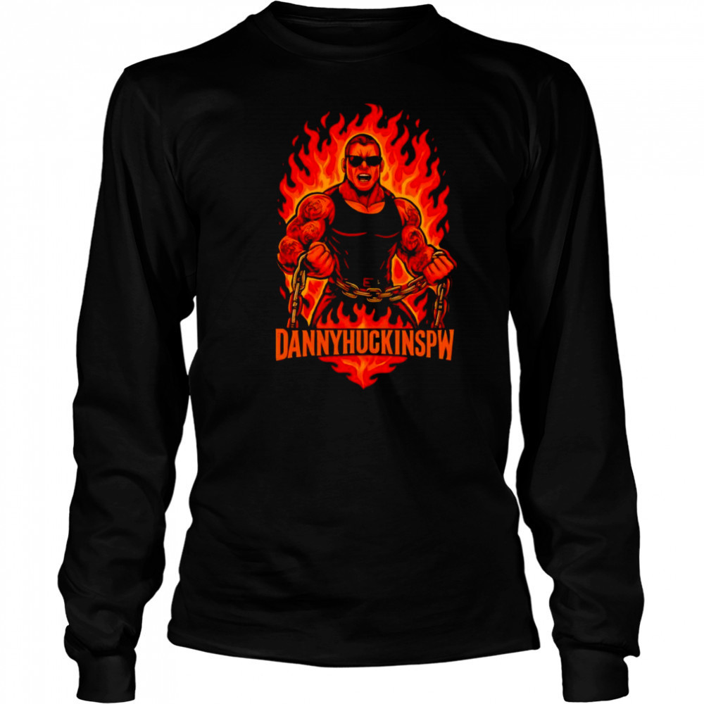 Dannyhuckinspw Chainman From H3ll shirt Long Sleeved