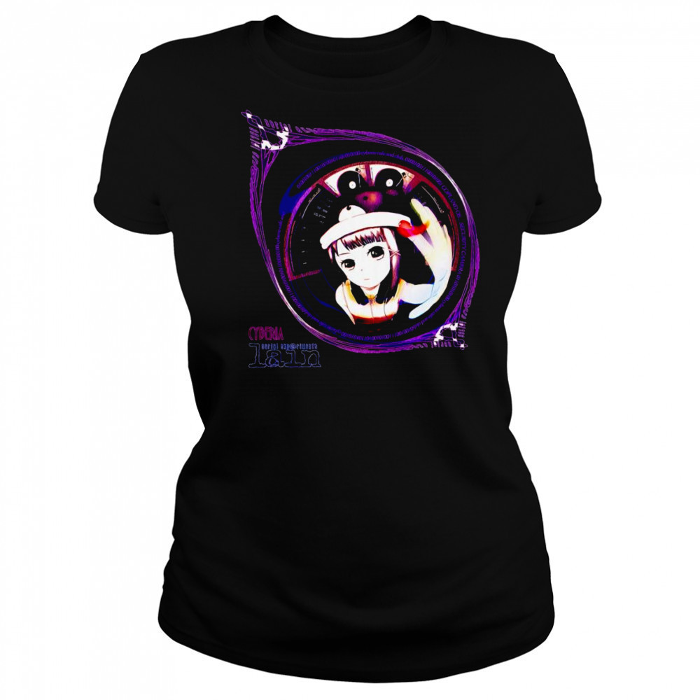 Fisheye Cyberia Serial Experiments Lain shirt Women's T-shirt