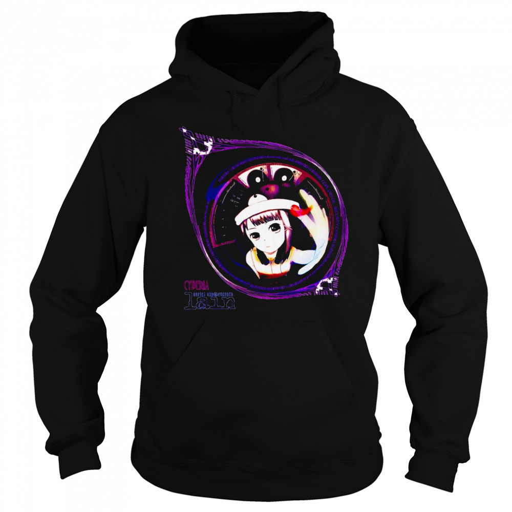 Fisheye Cyberia Serial Experiments Lain shirt Hoodie