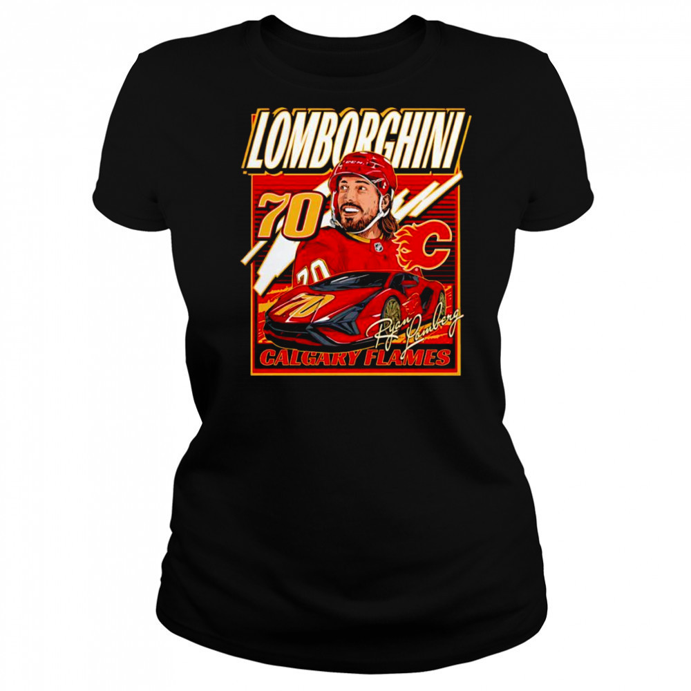 Flames Lomborghini Calgary Flames shirt Women's T-shirt